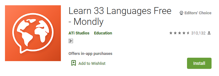 Learn 33 Languages Free - Mondly